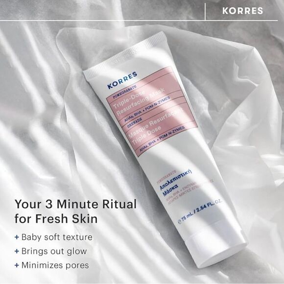 Korres Pomegranate Triple-Dose Resurfacing Mask - Picture 4 of 5